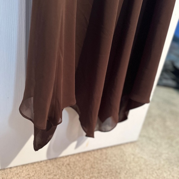 Liz Claiborne Brown Cocktail Dress - Picture 2 of 7